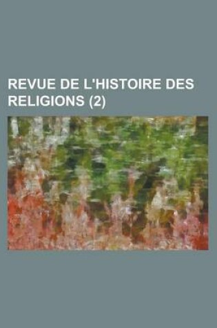 Cover of Revue de L'Histoire Des Religions (2)