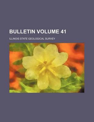 Book cover for Bulletin Volume 41