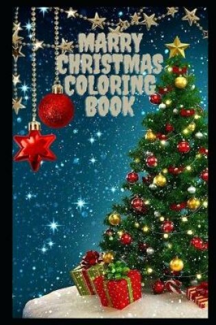 Cover of Marry Christmas coloring book