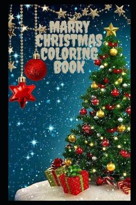 Book cover for Marry Christmas coloring book