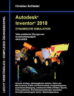 Book cover for Autodesk Inventor 2018 - Dynamische Simulation