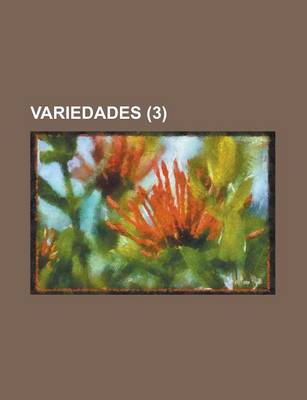 Book cover for Variedades (3)