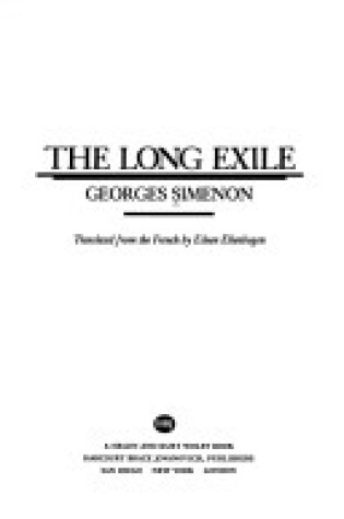 Cover of The Long Exile