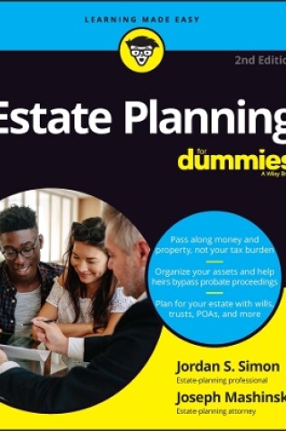 Cover of Estate Planning For Dummies