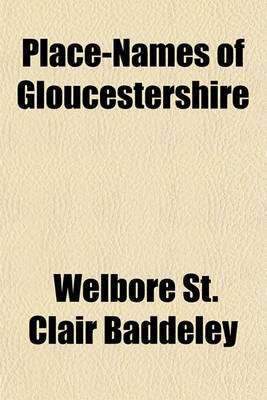 Book cover for Place-Names of Gloucestershire