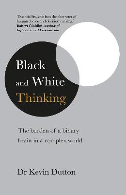 Book cover for Black and White Thinking
