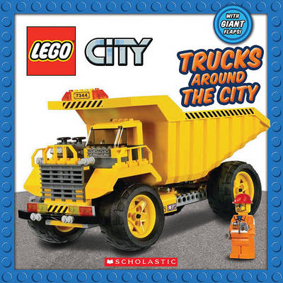 Book cover for Trucks Around the City (Lego City)