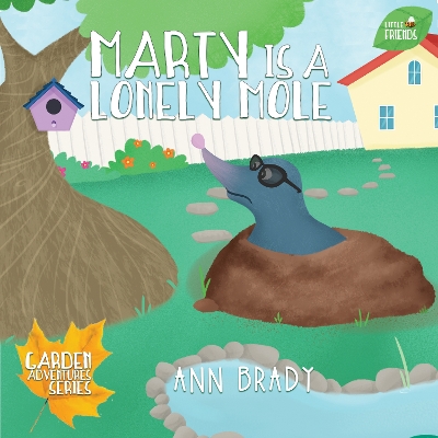 Book cover for Marty is a Lonely Mole