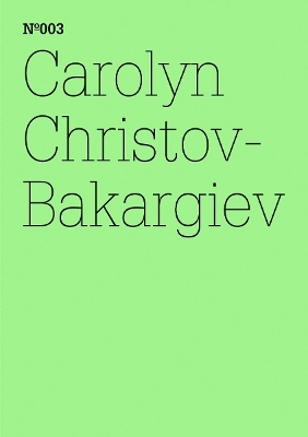 Book cover for Carolyn Christov-Bakargiev: Brief an einen Freund