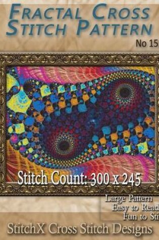 Cover of Fractal Cross Stitch Pattern No. 153
