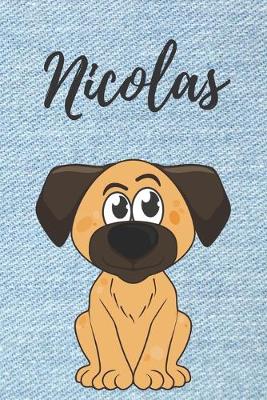 Book cover for Nicolas Notizbuch Hunde / Malbuch / Tagebuch