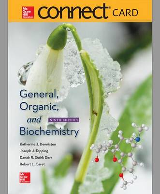 Book cover for Connect 2-Year Access Card for General, Organic, and Biochemistry