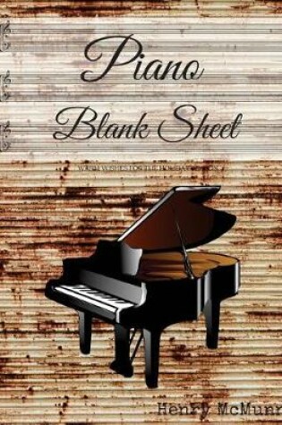 Cover of Piano Blank Note