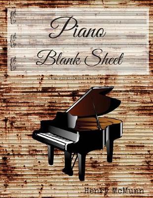 Book cover for Piano Blank Note