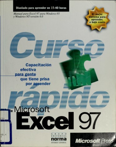 Book cover for Curso Rapido de Microsoft Excel 97