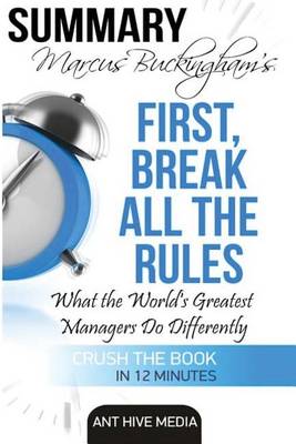 Book cover for Marcus Buckingham's First Break All the Rules