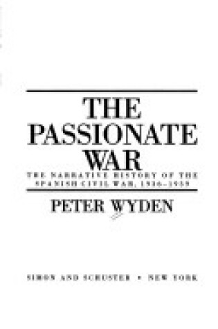 Cover of The Passionate War