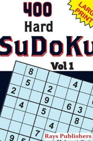 Cover of 400 Hard SuDoKu Vol 1