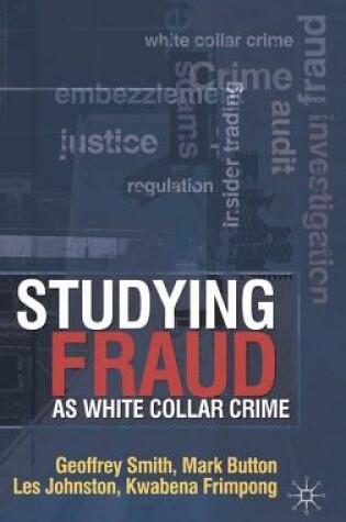 Cover of Studying Fraud as White Collar Crime