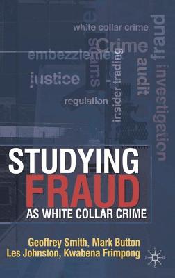 Book cover for Studying Fraud as White Collar Crime