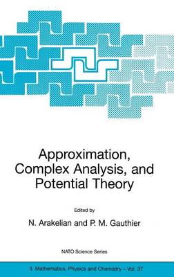 Cover of Approximation, Complex Analysis, and Potential Theory