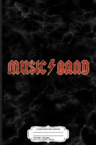 Cover of Music Band Composition Notebook