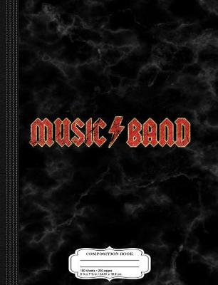 Book cover for Music Band Composition Notebook