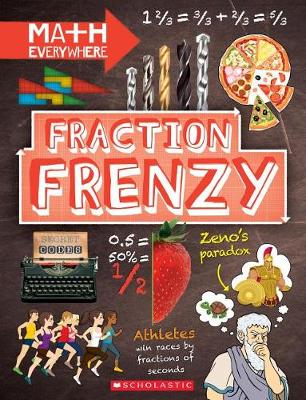 Book cover for Fraction Frenzy: Fractions and Decimals (Math Everywhere)