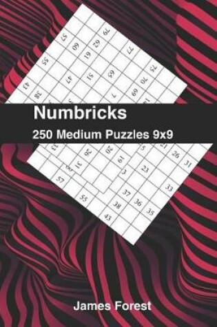 Cover of 250 Numbricks 9x9 medium puzzles