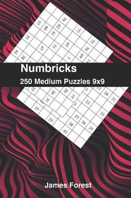 Cover of 250 Numbricks 9x9 medium puzzles