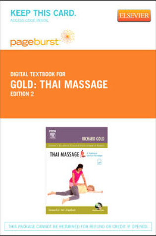 Cover of Thai Massage - Elsevier eBook on Vitalsource (Retail Access Card)