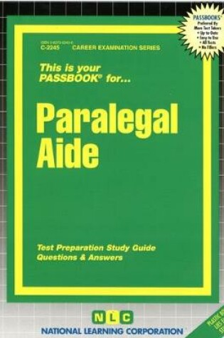 Cover of Paralegal Aide