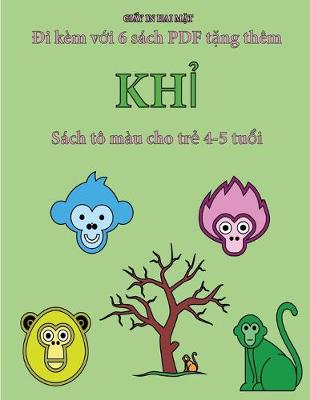 Book cover for Sách tô màu cho tr&#7867; 4-5 tu&#7893;i (Kh&#7881;)