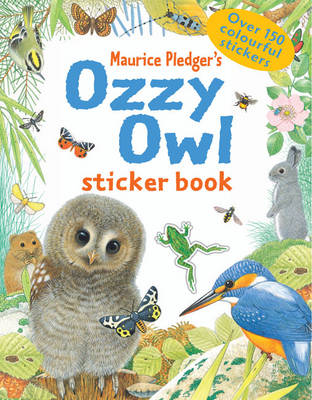 Book cover for Ozzy Owl Sticker Book