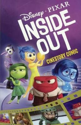 Book cover for Disney's Pixar Inside Out Cinestory Comix