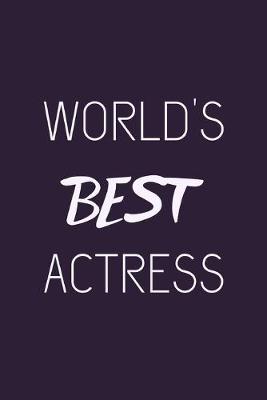 Book cover for World's best actress