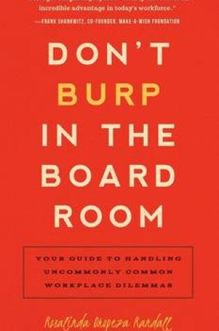 Cover of Don't Burp in the Boardroom