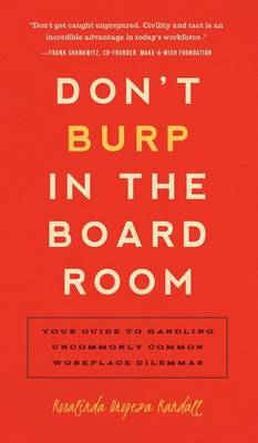 Cover of Don't Burp in the Boardroom