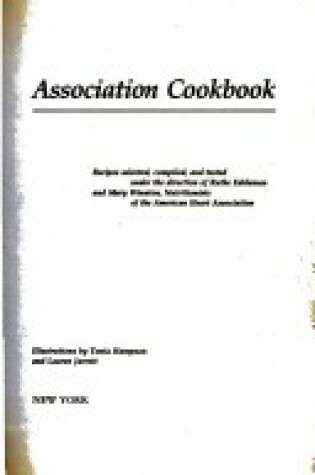 Cover of American Heart Association Cookbook 3ed