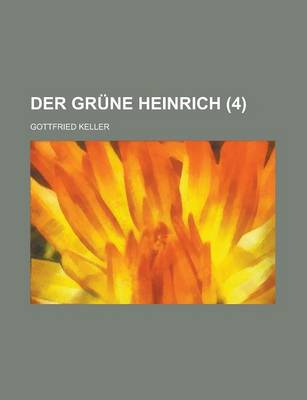 Book cover for Der Grune Heinrich (4)