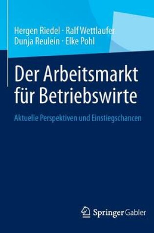 Cover of Der Arbeitsmarkt für Betriebswirte