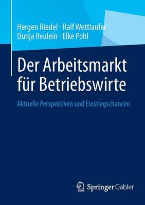 Book cover for Der Arbeitsmarkt für Betriebswirte