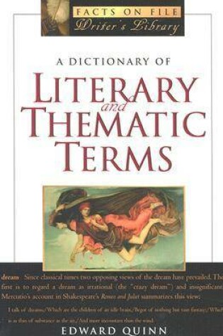 Cover of A Dictionary of Literary & Thematic Terms