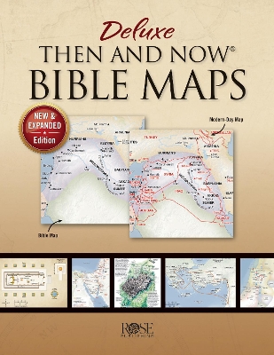 Cover of Deluxe Then & Now Bible Maps - Paperback