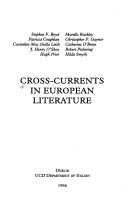 Book cover for Cross-currents in European Literature