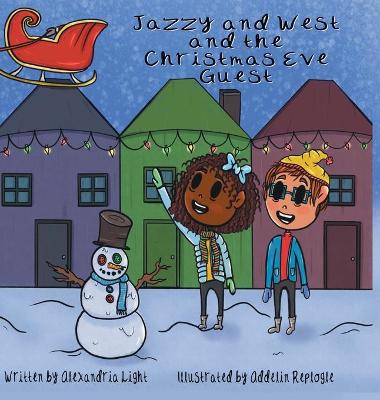 Book cover for Jazzy and West and the Christmas Eve Guest