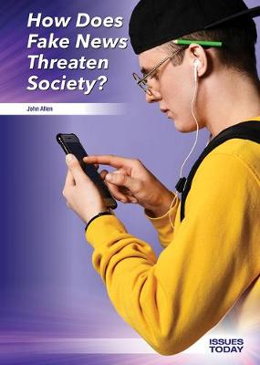 Book cover for How Does Fake News Threaten Society