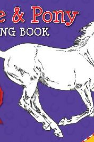 Cover of Horse and Pony Colouring Book