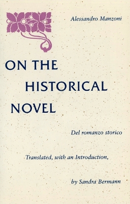 Book cover for On the Historical Novel