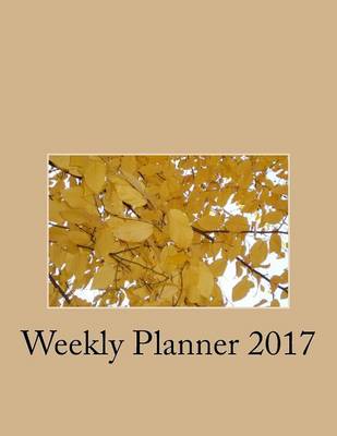 Book cover for Weekly Planner 2017